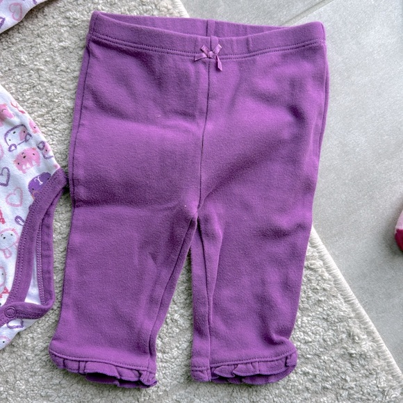 7 Piece Girl's Cuddle Bear,Carter's,Welcome World...Mix & Match Bundle-Size 3-6M - Picture 10 of 12